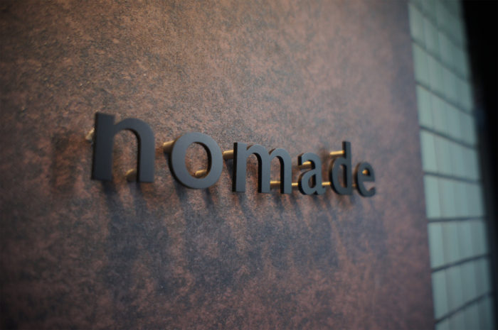 錆加工ステンレス切り字